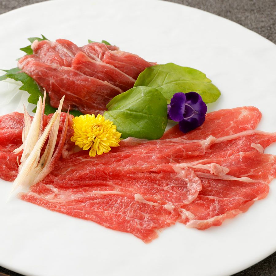 赤身うす切り400g（40g×10p）鮮馬刺し 熊本直送 | 菅乃屋 【公式通販